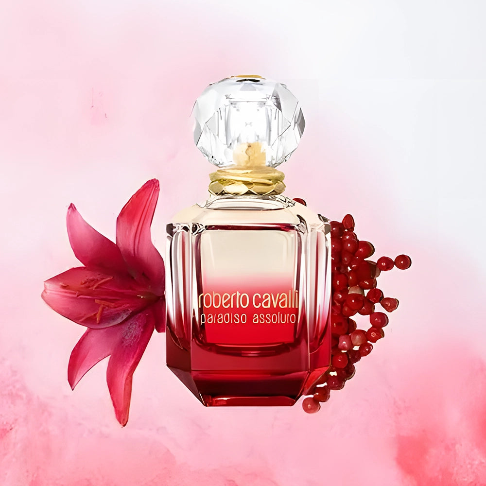 عطر روبرتو كفالي بارادايسو اسولوتو الاحمر او دو بارفيوم 75مل