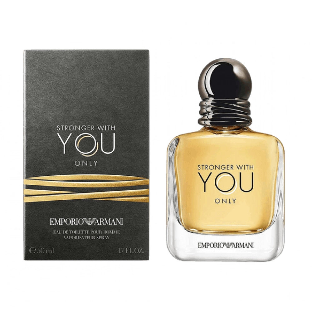 Armani Stronger With You Only Eau de Toilette for Men, 50ml