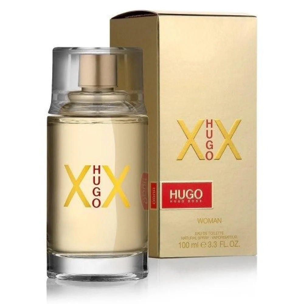 عطر هوغو بوس اكس اكس الذهبي النسائي تواليت 100مل